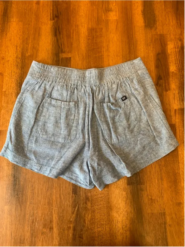 GAP Shorts Medium Blue Stretchy Pockets - Image 5