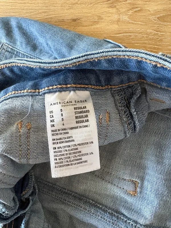 American Eagle Denim Mini Skirt - Image 7