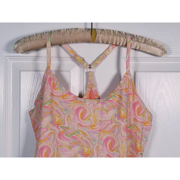 Outdoor Voices Exercise Dress Size Small Pink Marbled Swirl Tennis Pickleball - Image 5