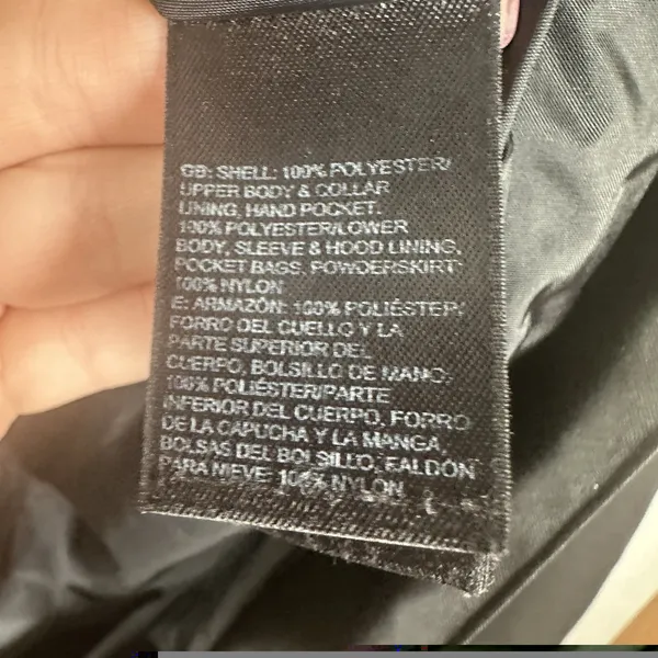 The North Face Thermoball Snow Triclimate 3-in-1 Jacket Womens Small Black Ski - Image 13