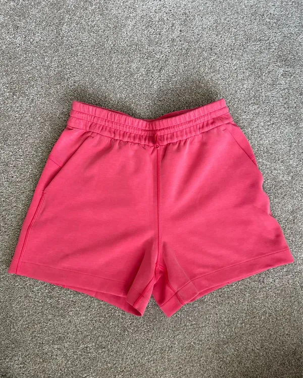 Lululemon Softstreme High-Rise Short 4” Glaze Pink 4 - Image 2