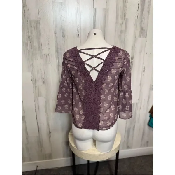 Purple blouse Purple - Image 2