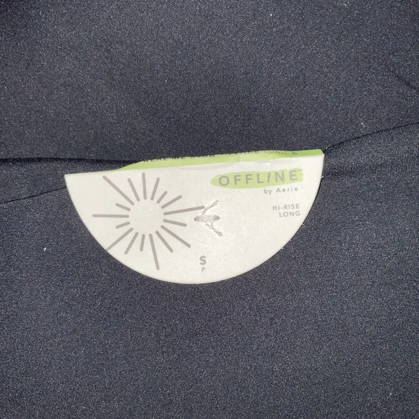 Aerie Offline Real Me Extra Flare Split‎ Hem Leggings Size Small Long - Image 4