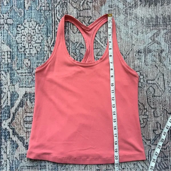 Lululemon Cool Racerback Short Tank Nulu Spiced Chai Mauve Size 6-8 - Image 8