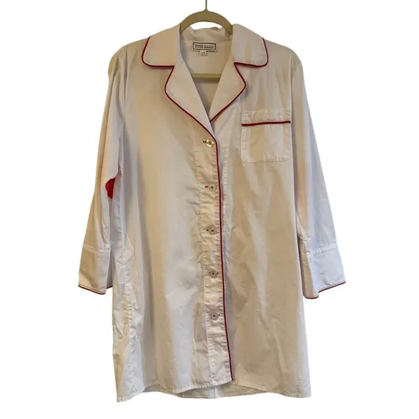 TOSS Designs Red Heart Nightshirt Women's Sz. S/M - Image 3