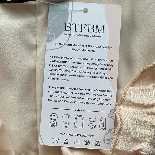NWT BTFBM maxi dress Size L - Image 9