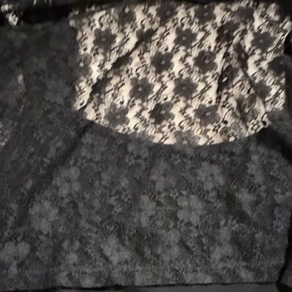 Black Lace Overlay Sheath Dress 3/4 Sleeve Formal Cocktail Evening Dress‎ - Image 6