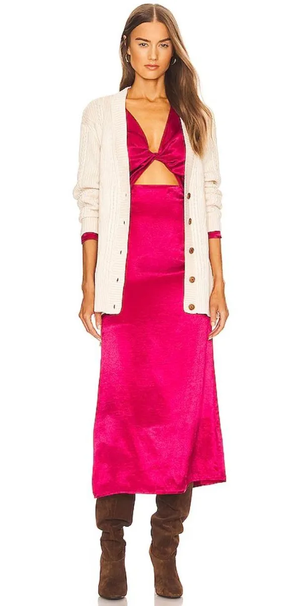 House of Harlow Hot Pink Dress - Image 5