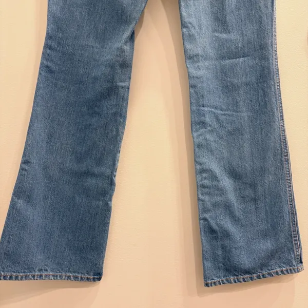 Diesel Zink Low Rise Bootcut Flare Jeans Light Wash‎ Faded Made in Italy Y2K 27 - Image 8