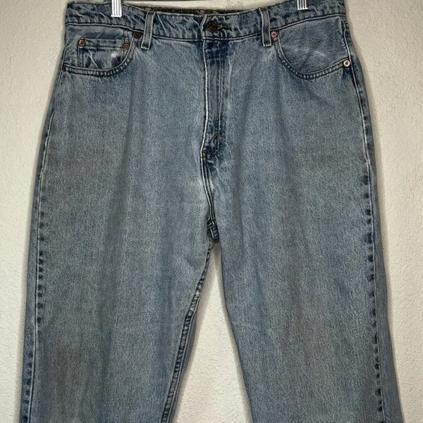 Vintage Levi's 560 Loose‎ Fit Straight Leg Jeans as is - Image 6