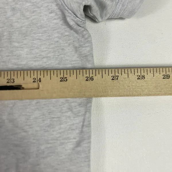 Tasc Performance Shirt Womens XL Gray Cropped Short Sleeve Crewneck Athletic Top - Image 6