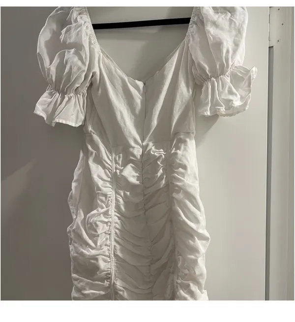 Revolve White mini dress  - Image 4