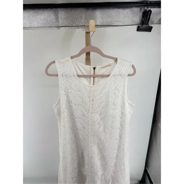 Soft Surroundings Madelyn White Lace Dress Size 14 Cottagecore - Image 5