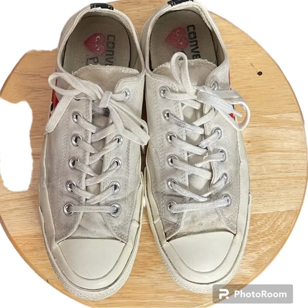Converse x Comme Des Garçons Play Sneakers 9 - Image 2
