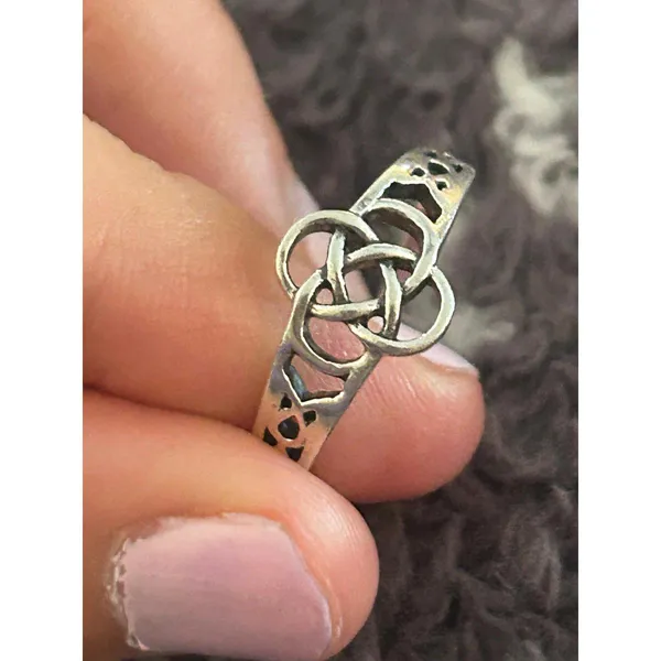 Z65 size 8.25 ring 925 sterling silver - Image 4