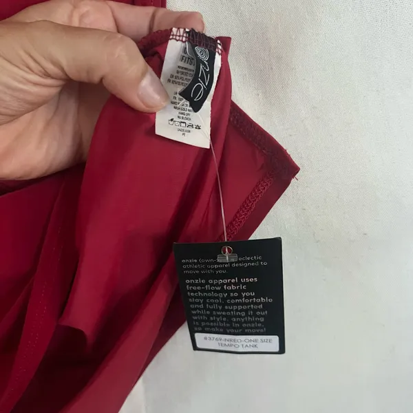 Onzie Yoga Tempo Tank Top NWT - Image 5