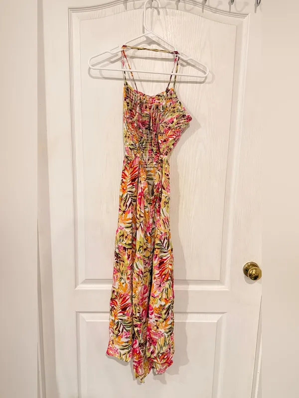 Rip Curl Copacabana Midi Dress White Pink - Image 5