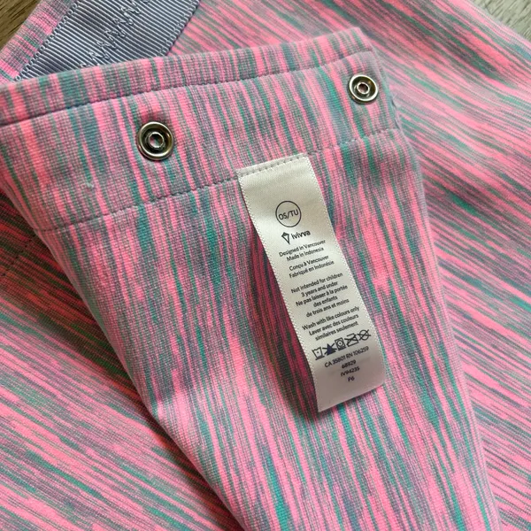 Ivivva by Lululemon Infinity Vinyasa Scarf Heather Pink NWOT - Image 3
