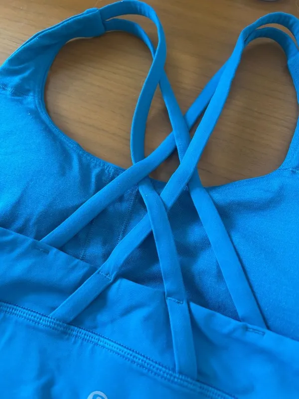 Lululemon BLUE Energy Sports Bra - Image 8