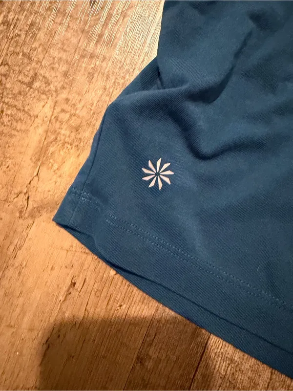 Athleta Deep Teal Boxy Short Sleeve Crew Tee XS - Image 4