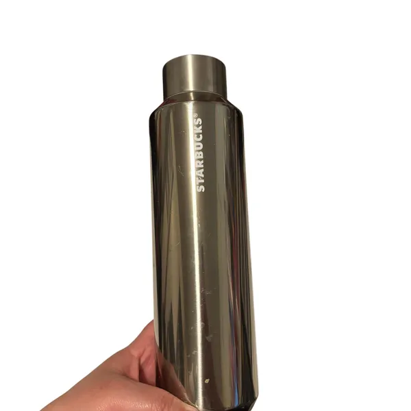2021 Starbucks 50th Anniversary Mermaid Silver Stainless Steel Water Bottle 20oz - Image 4