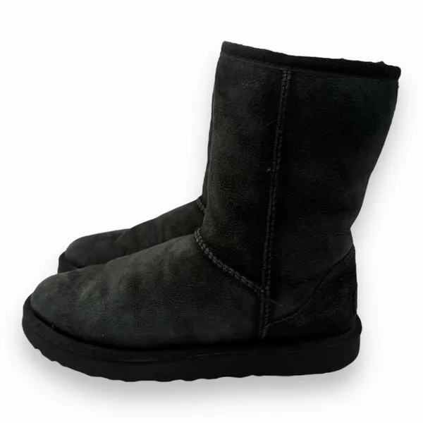 UGG Women's Boots Classic Short II Black Size 6‎ - Image 2