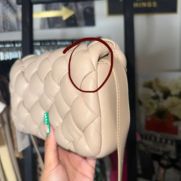 JW PEI Maze Bag in Almond Quilted Vegan Leather Crossbody Womens New NWT - Image 15