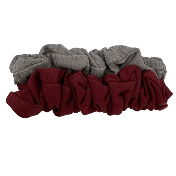 2 Lululemon Uplifting Scrunchies: Rockwood and Warm Ash Grey - Image 3