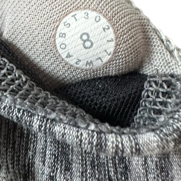 Lululemon Flow Y Bra IV Magnum Space Dye Grey‎ Size 8 - Image 9