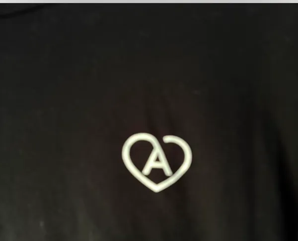 Aritzia heart tshirt - Image 2