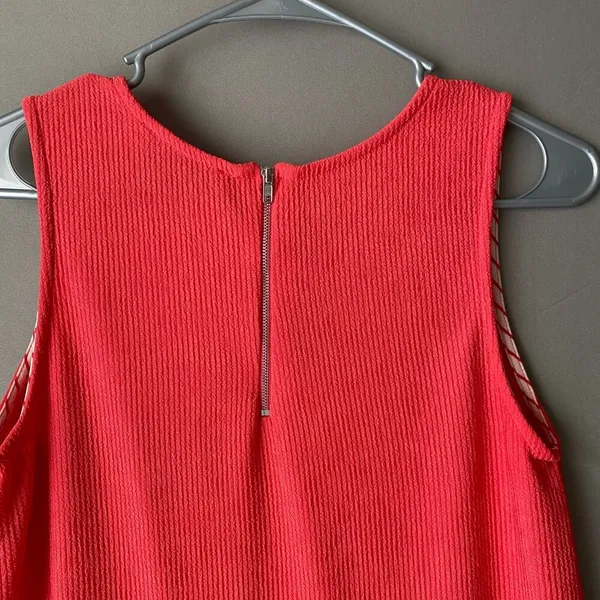 Emelia sz S red strapless sleeveless cute tank‎ top - Image 8