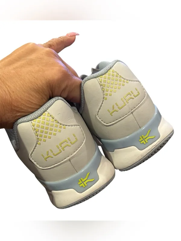 KURU CLOUD DOVE GRAY WHITE ARCH SUPPORT COMFY SNEAKERS 8.5 - Image 6