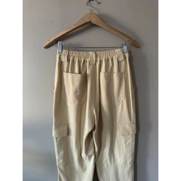 Nordstrom BP Cream Cargo Joggers Size Small - Image 5