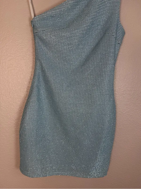 Superdown x Revolve Tiffany Mini Dress in Blue Sequin size Small $70 - Image 8