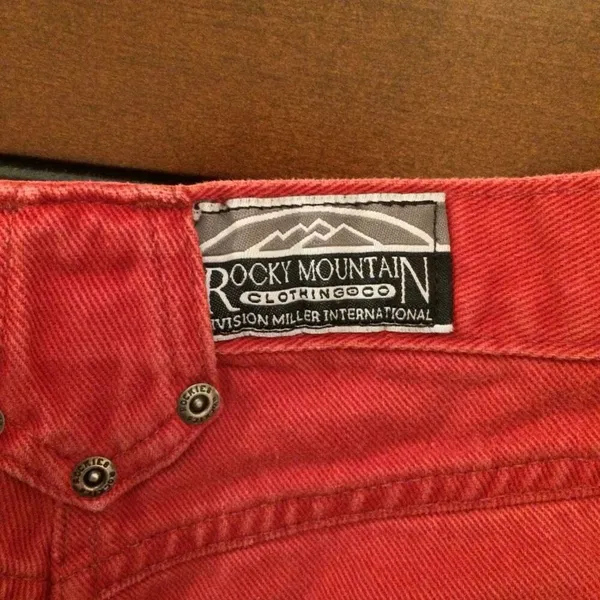 Vintage Rocky Mountain faded red jeans 9/29 - Image 10
