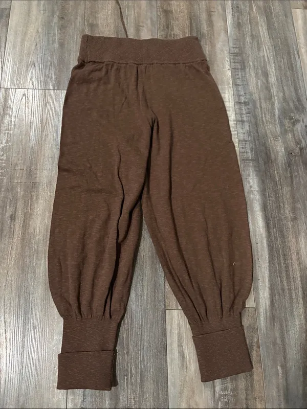 NWT Free People Beach Sila Sweater Pants in Carafe - Image 9