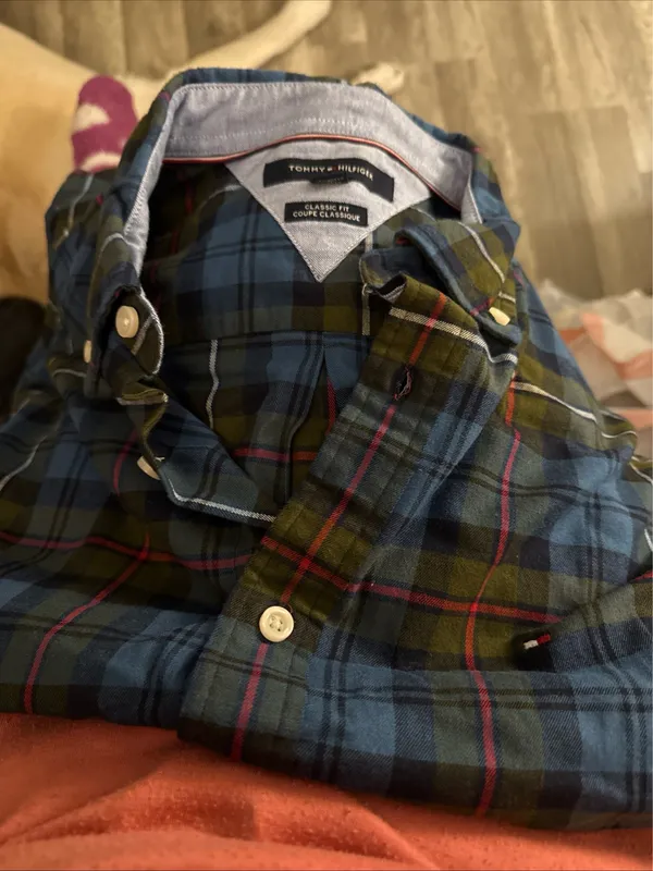 Tommy Hilfiger Shirt Button Down Long Sleeve - Image 3