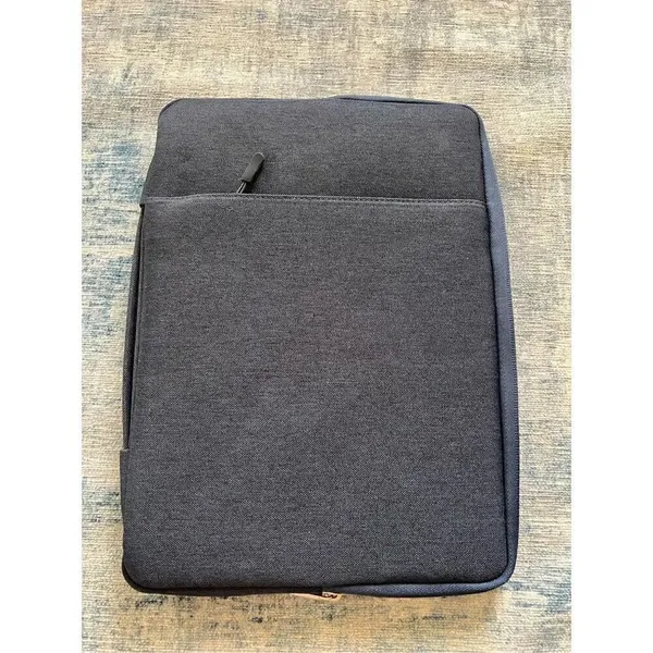 Mosiso Blue Laptop Ipad Zippered Sleeve Bag with Carry Handle - Image 3