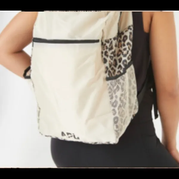 APL All purpose packable leopard print backpack B91‎ - Image 5