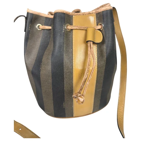 Fendi Vintage Pequin Mon Tresor Bucket Bag Drawstring – FLAWS PROJECT - Image 2