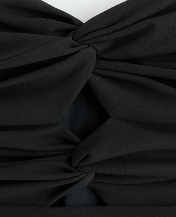 Abercrombie Asymmetrical Midi Dress - Image 2