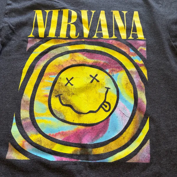Nirvana Graphic Tee Multi Color Gray Size L - Image 6