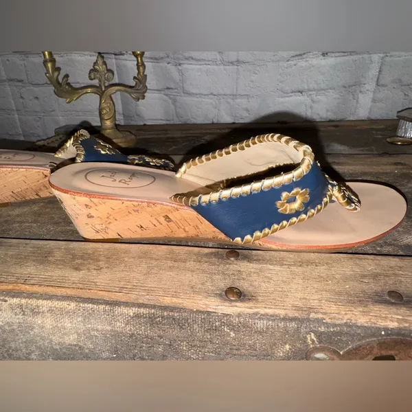 Jack Rogers Cork Wedges size 9 - Image 4
