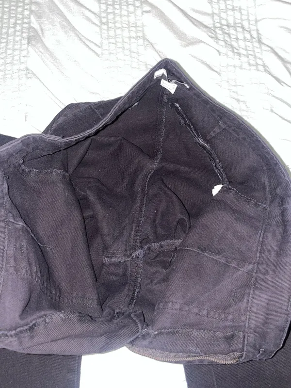 Forever 21 Black Cargo Pants - Image 5