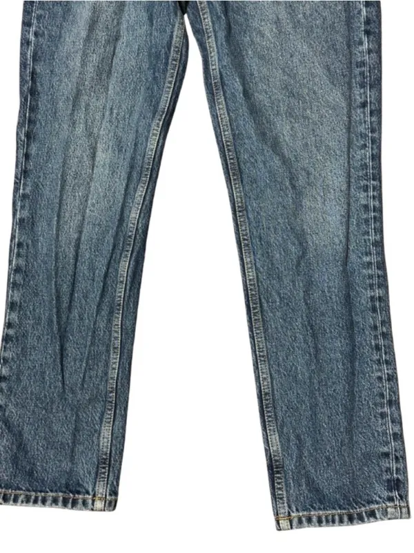 ⁠Anine Bing Sonya Jeans Size 26 High Rise Slim Straight Button Fly Rigid Denim - Image 2