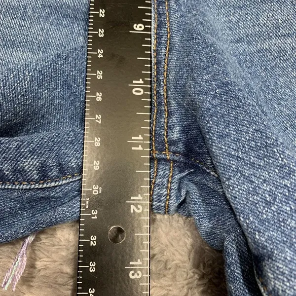 Gloria Vanderbilt Boyfriend Jeans Women 12 Blue Mid Rise Straight‎ Relaxed CDGVB - Image 3