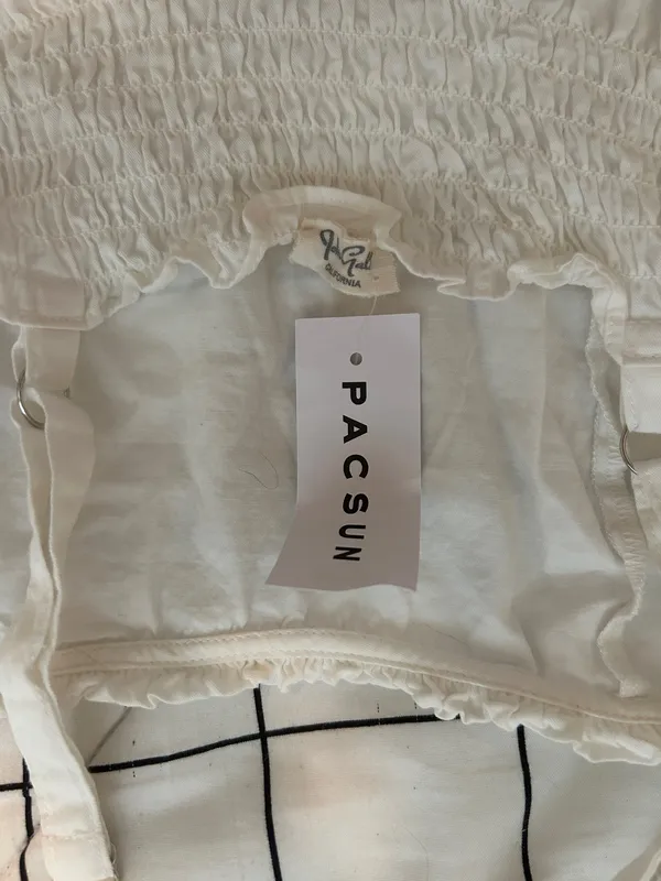 White Brandy Melville Tank - Image 3