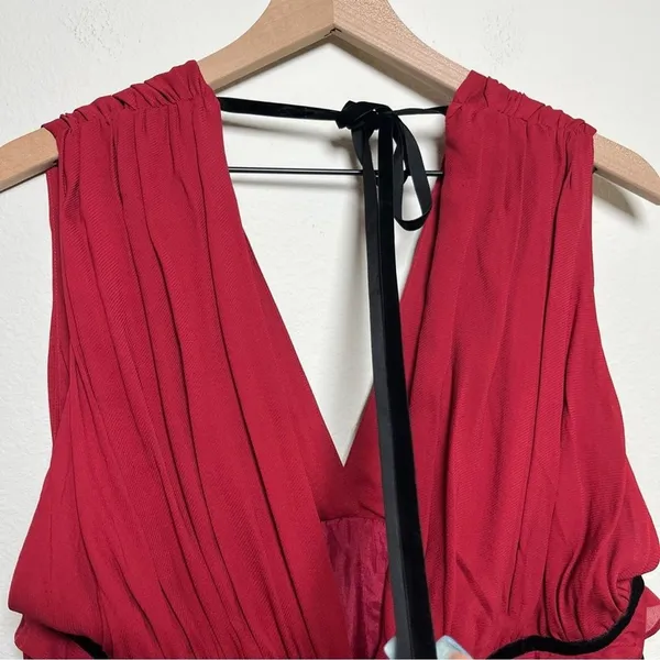 NEW‎ Women 100% SILK Babydoll Indie Fairy Top Large Dark Romantic Whimsigoth - Image 8