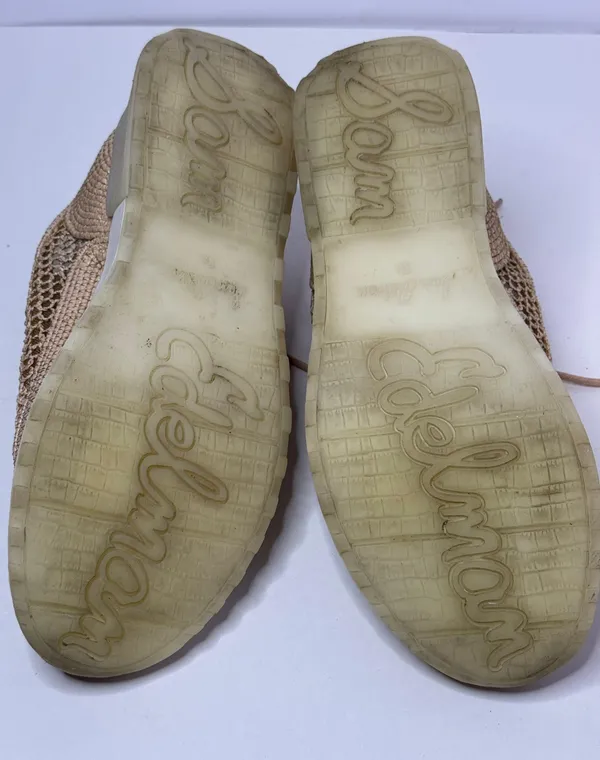 Sam Edelman Delma Beige Sneakers Size 8.5 - Image 7