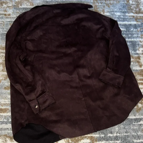Suede Jacket Brown - Image 3